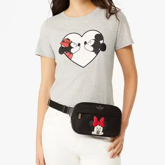 Kate Spade Disney X Kate Spade New York Minnie Belt Bag, Black Multi
